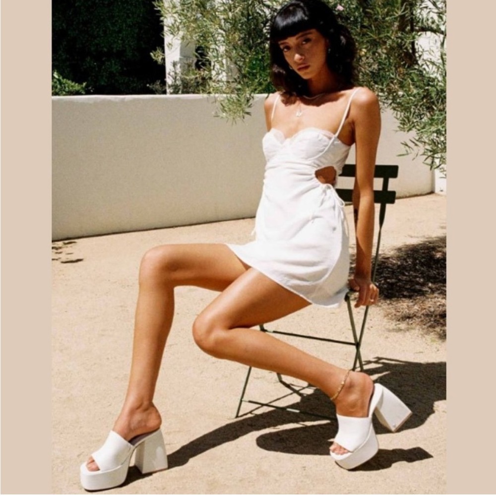 Princess Polly hazel cut out dress